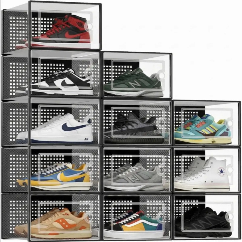 Stackable Shoe Storage Boxes,  - đánh giá và giá Shoe Box Display