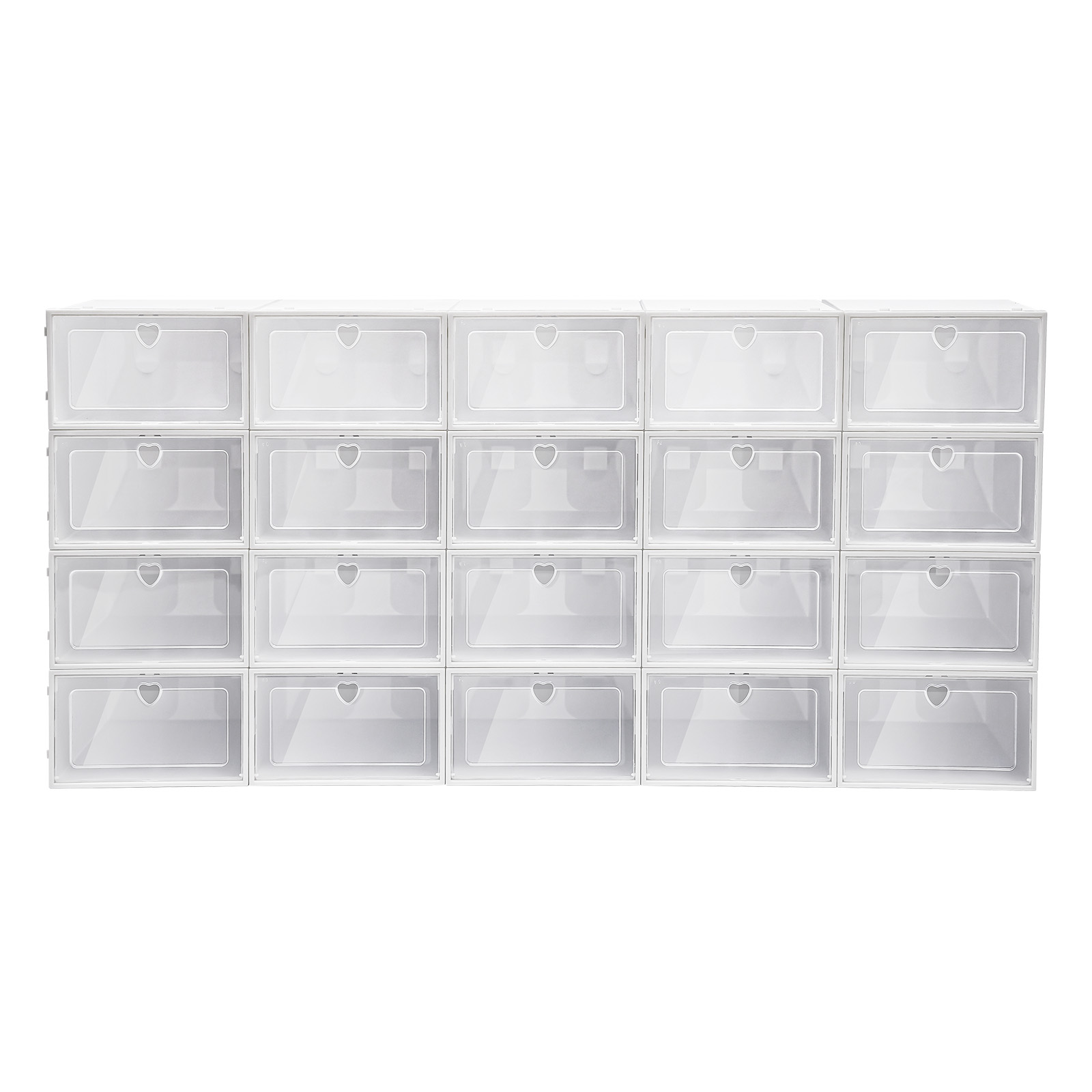 20 Transparent Pp Shoe Boxes,  - đánh giá và giá Shoe Box Display