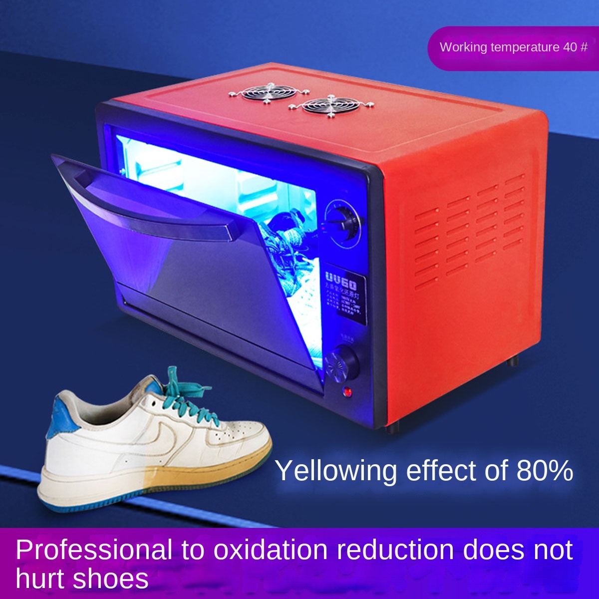 Shoe Led Light Machine Box UV  - đánh giá và giá Uv Sole Oxidation
