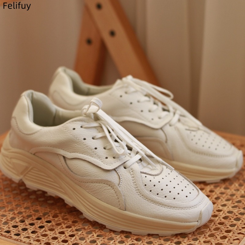 Round-toe Lace-up Casual White - đánh giá và giá White Sneaker Care Kit