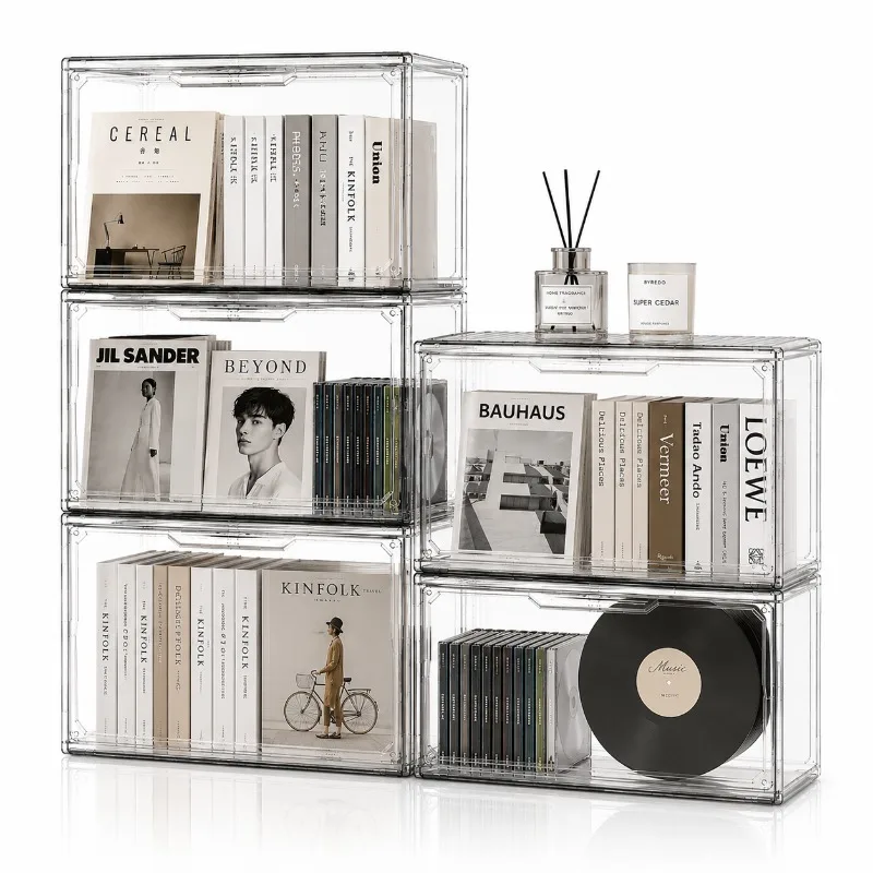 Transparent Storage Box Organi - đánh giá và giá Shoe Box Display