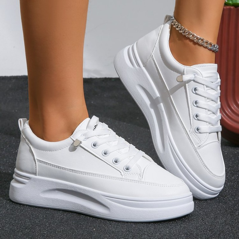 Women White Sneakers Autumn La - đánh giá và giá White Sneaker Care Kit